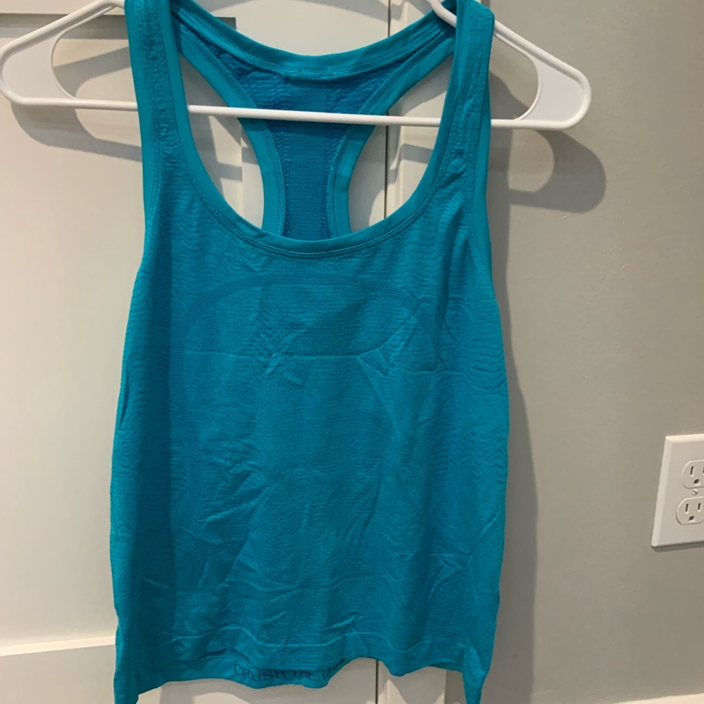 Lululemon racer back tank-race length